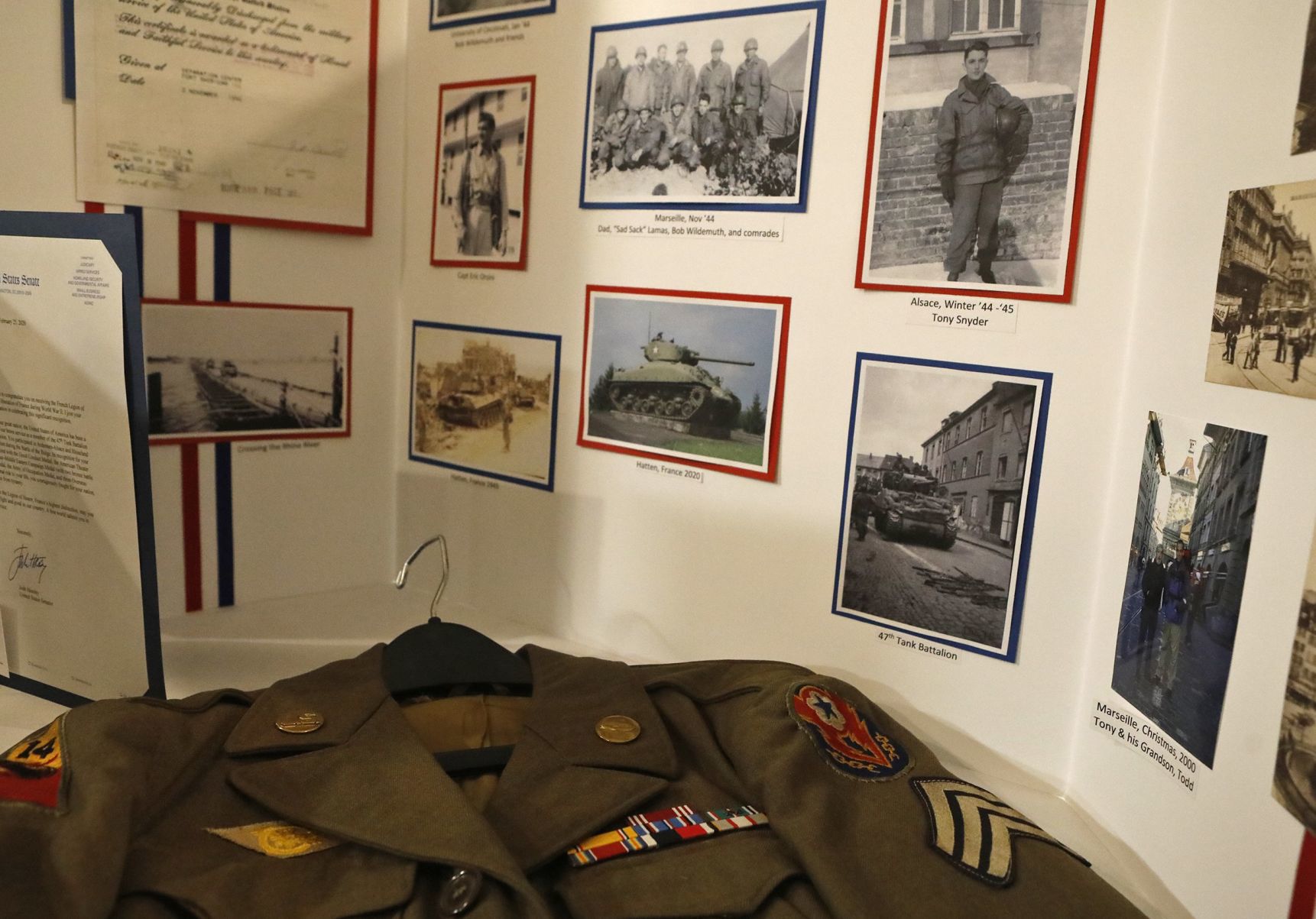 Tony Snyder receives the French Legion of Honor